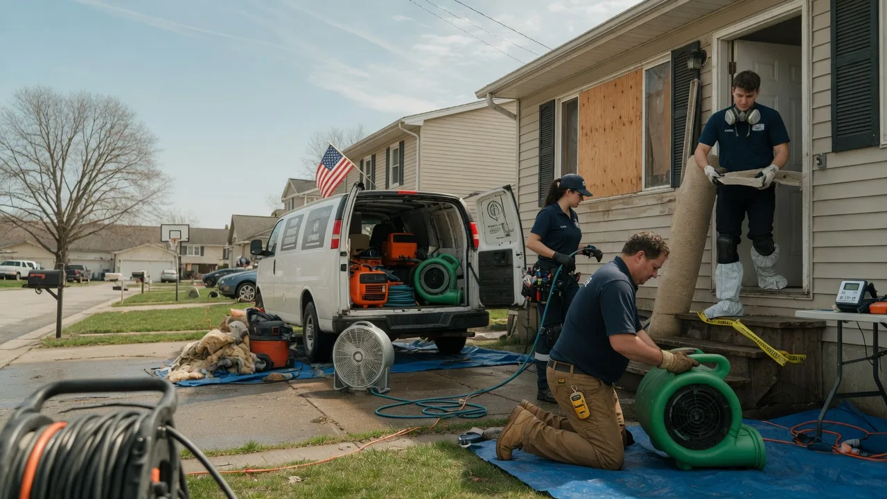 Water Damage Restoration in Advance, NC near me